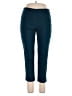 Ruby Rd. Solid Teal Casual Pants Size 14 Petite - photo 1