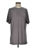 Comfrt Solid Gray Short Sleeve T-Shirt Size XS - photo 1