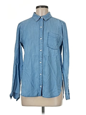 Athleta Long Sleeve Button-Down Shirt (view 1)