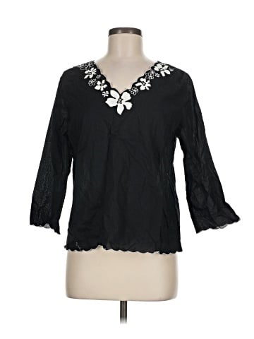 Axcess 3/4 Sleeve Blouse (view 1)