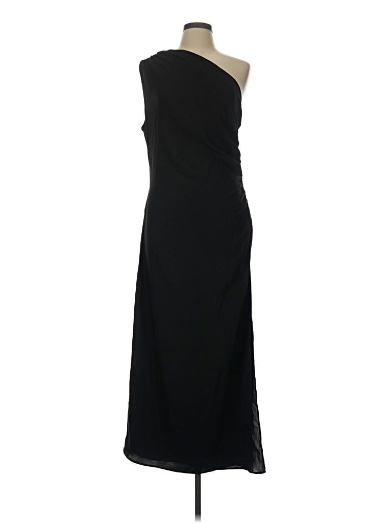 Mng Cocktail Dress In Black