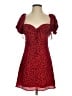 Réalisation 100% Silk Hearts Red Cocktail Dress Size S - photo 1