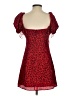 Réalisation 100% Silk Hearts Red Cocktail Dress Size S - photo 2