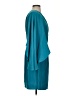 Trina Turk 100% Polyester Solid Teal Cocktail Dress Size 4 - photo 4