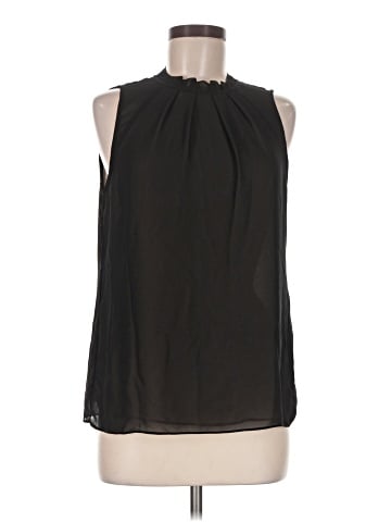 Rose + Olive Sleeveless Blouse (view 1)