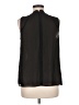 Rose + Olive 100% Polyester Black Sleeveless Blouse Size M - photo 2