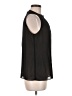 Rose + Olive 100% Polyester Black Sleeveless Blouse Size M - photo 4