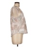 P.J. Salvage Silver Sleeveless Blouse Size M - photo 4