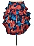 Bebe 100% Silk Blue Silk Skirt Size XXS - photo 2