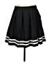 Hot Topic Stripes Black Casual Skirt Size S - photo 1