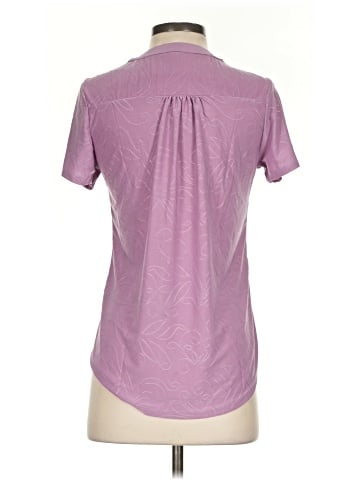 NY Collection Short Sleeve Blouse (view 2)