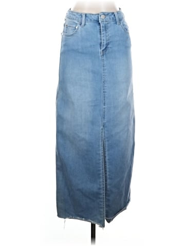 OAT Denim Skirt (view 1)