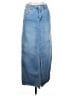 OAT Blue Denim Skirt Size 0 - photo 1