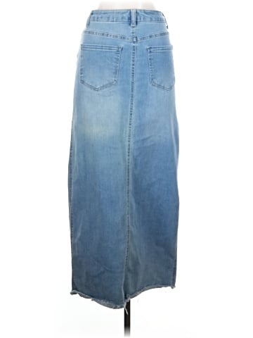 OAT Denim Skirt (view 2)