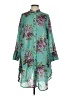 April Cornell Teal 3/4 Sleeve Blouse Size XS - photo 1