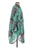 April Cornell Teal 3/4 Sleeve Blouse Size XS - photo 4