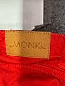 Monki 100% Cotton Solid Red Shorts Size 30 waist - photo 3
