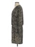 Veronica M. Paisley Gray Cocktail Dress Size S - photo 5