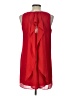 A. Byer 100% Polyester Red Casual Dress Size L - photo 2