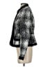 Cache 100% Polyester Print Silver Blazer Size 4 - photo 5