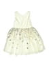 H&M 100% Polyester Stars Ivory Dress Size 3T - photo 2
