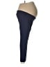 Motherhood Blue Active Pants Size Med Maternity - photo 4