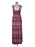 AB Studio Burgundy Casual Dress Size XL - photo 2