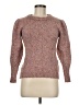 Ichi Tweed Brown Pullover Sweater Size M - photo 1