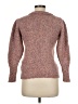 Ichi Tweed Brown Pullover Sweater Size M - photo 2