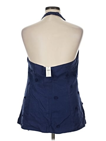 Maeve Sleeveless Button-Down Shirt (view 2)