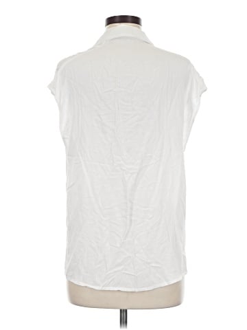 MNG Sleeveless Button-Down Shirt (view 2)