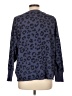 Secret Treasures Animal Print Blue Pullover Sweater Size L - photo 2