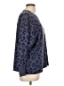 Secret Treasures Animal Print Blue Pullover Sweater Size L - photo 4