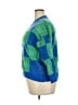 Unbranded 100% Polyester Checkered-gingham Blue Pullover Sweater Size 2X - photo 5