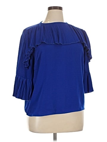 Vivid Importers 3/4 Sleeve Blouse (view 1)