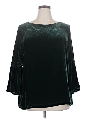 Lafayette 148 New York 3/4 Sleeve Blouse (view 1)