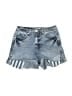Habitual Stripes Blue Denim Shorts Size 12 - photo 1