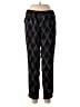 Haute Hippie 100% Silk Argyle Black Silk Pants Size M - photo 1
