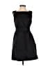 Theory 100% Polyester Solid Black Cocktail Dress Size 2 - photo 1