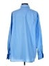 Foxcroft 100% Cotton Blue Long Sleeve Button-Down Shirt Size S - photo 2