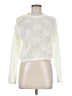 Say What? 100% Acrylic Ivory Pullover Sweater Size M - photo 1