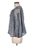 Roberta Roller Rabbit 100% Cotton Gray 3/4 Sleeve Blouse Size M - photo 5