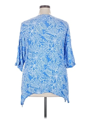 Blue Ginger 3/4 Sleeve Blouse (view 2)
