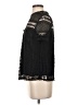 Aqua 100% Polyester Black Short Sleeve Blouse Size S - photo 5