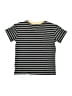 Unbranded Stripes Black Short Sleeve T-Shirt Size 5T - photo 2