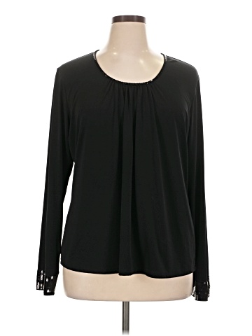 Apostrophe Long Sleeve Blouse (view 1)