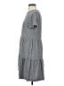 Gap Solid Gray Casual Dress Size S - photo 5