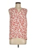 Creative Commune 100% Polyester Red Sleeveless Blouse Size M - photo 1