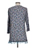 Logo Layers Blue 3/4 Sleeve Blouse Size L - photo 2