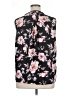 Shana 100% Polyester Floral Black Sleeveless Blouse Size XL - photo 2